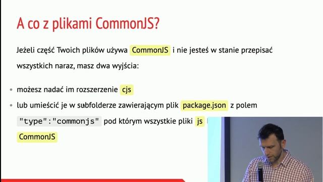 Łukasz Szewczak — Nowa implementacja modułów ECMAScript w Node.js [PL] — WarsawJS Meetup #56 смотреть онлайн