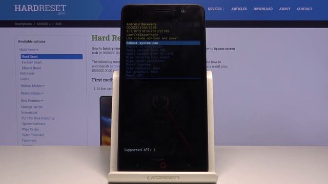 How to Hard Reset Doogee X100 – Bypass Screen Lock / Delete Data смотреть онлайн