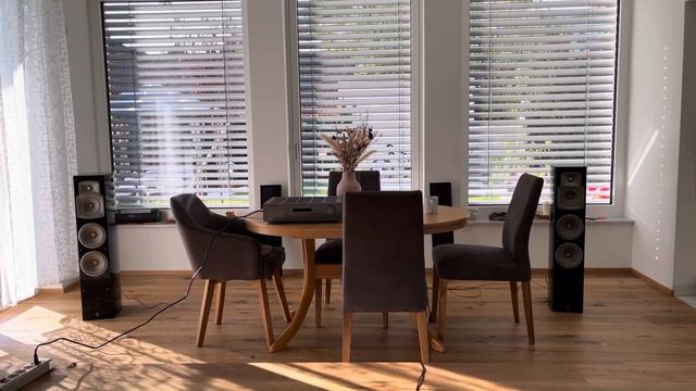 Yamaha NS-555 Standlautsprecher an Cambridge Audio AXR100 Klangtest смотреть онлайн