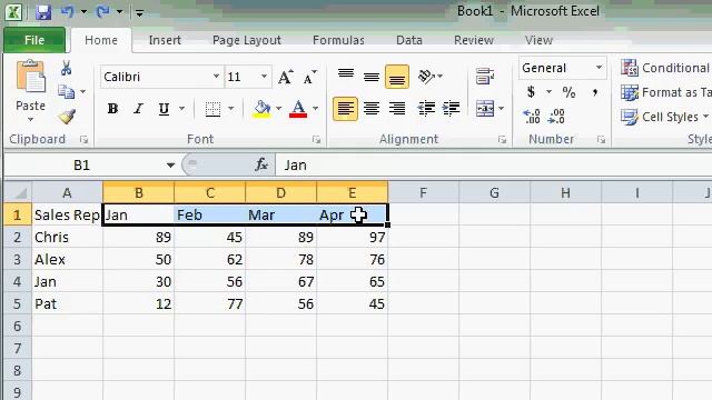Microsoft Excel 2010 Tutorial - Part 07 of 12 - Formatting 1 смотреть онлайн