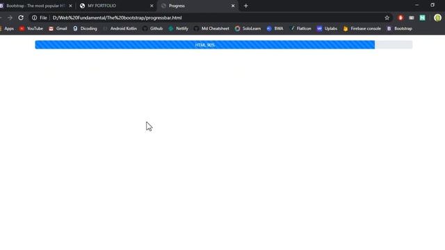 #8 Tutorial Bootstrap - Cara Membuat Progress Bar смотреть онлайн