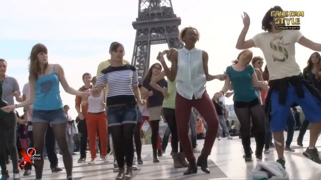GANGNAM STYLE flashmob in Paris, France, at Trocadero on October 7th 2012 (파리 강남스타일) смотреть онлайн