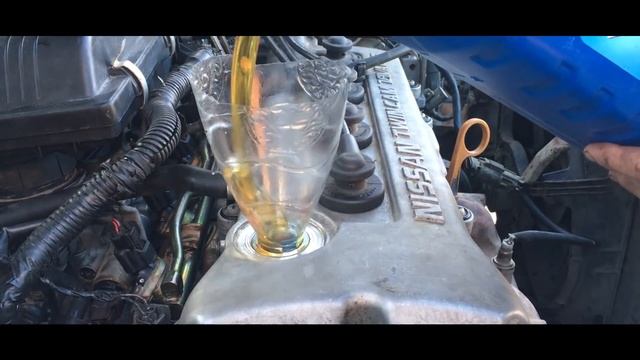 Устранение масложора на GA16DE / Ремонт двигателя / Nissan Primera P11 смотреть онлайн