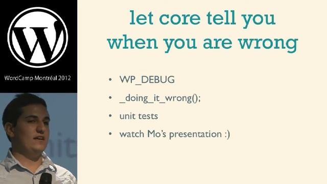 Becoming a better WordPress developer #wcmtl2012 смотреть онлайн