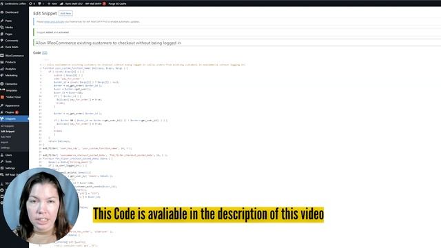 How to allow WooCommerce existing customers to checkout without being logged in смотреть онлайн