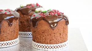 Пасхальный КУЛИЧ *ШОКОЛАДНЫЙ* Пышный, сдобный и очень ароматный.