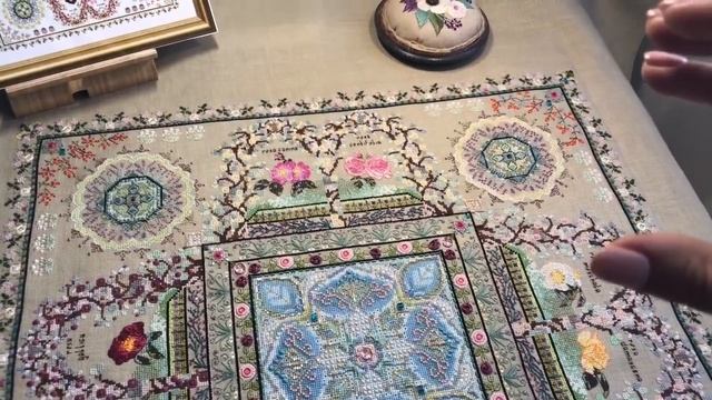 57. Rosarium Mandala 166 By Chatelaine. Готовая работа