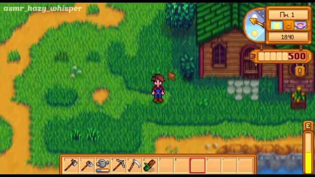 Играем в Stardew Valley #1• АСМР • Новая жизнь в деревне • Прохождение • Расслабляющий шепот смотреть онлайн