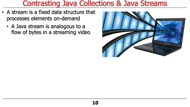 Contrasting Java Streams with Java I/O Streams & Java Collections смотреть онлайн