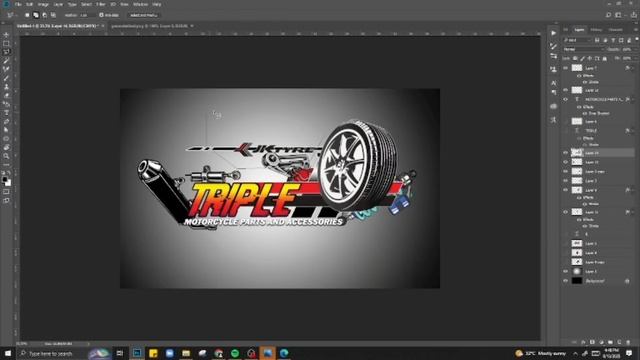 Triple R Motor Parts And Accessories #viral #viralvideo #inspiration #motivation #photoshop #logo