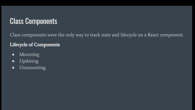 Class Component | React Js смотреть онлайн