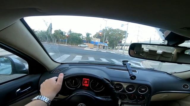 Test Drive Alfa Romeo 159 (2007) 1.8 MPI Israel: Haifa - Krayot смотреть онлайн