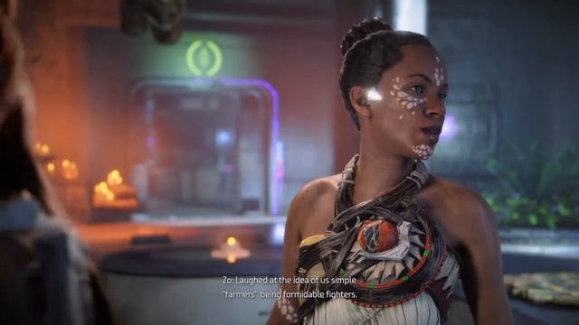 HFW: Aloy talks to Zo about training with Erend after learning about her issues with him смотреть онлайн