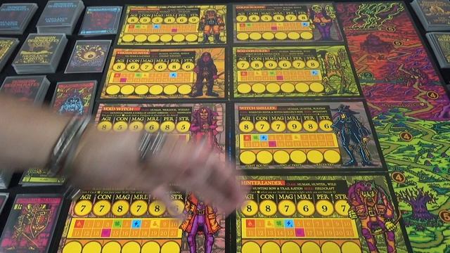 1-Настольная игра Отребье Подземелья (Dungeon Degenerates). Расклад игры смотреть онлайн