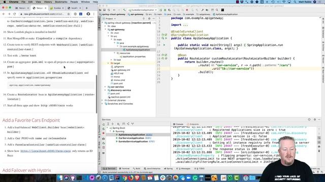 Reactive Java Microservices with Spring Cloud Gateway смотреть онлайн