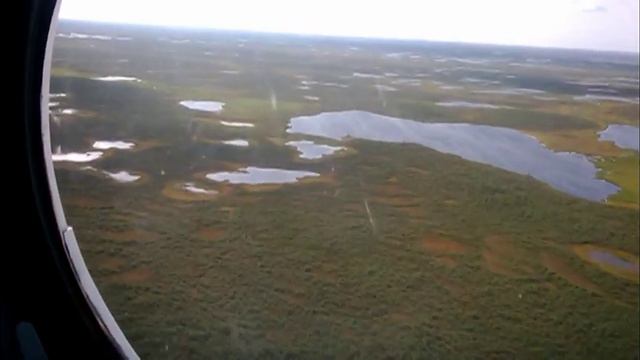 Моя Родина Сибирь. Полёт над Васюганскими болотами. смотреть онлайн