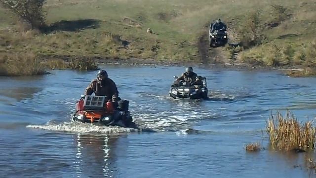 Покатушки-Квадроциклы в воде смотреть онлайн