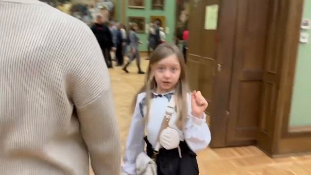 Экскурсия в Третьяковскую галерею! Каникулы с пользой! смотреть онлайн
