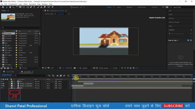 How to make story Animation with Adobe Character Animator & After Effects смотреть онлайн