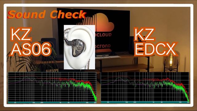 KZ AS06 vs KZ EDCX [IEMs Chinese In-Ear headphones Sound Comparison 中華イヤホン音比較] смотреть онлайн