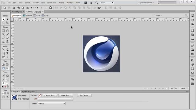 Fireworks - обрезка изображения смотреть онлайн