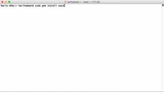 Sass Tutorial for Beginners - Learn SCSS - Sass Crash Course - #3 - How To Install Sass on a Mac смотреть онлайн
