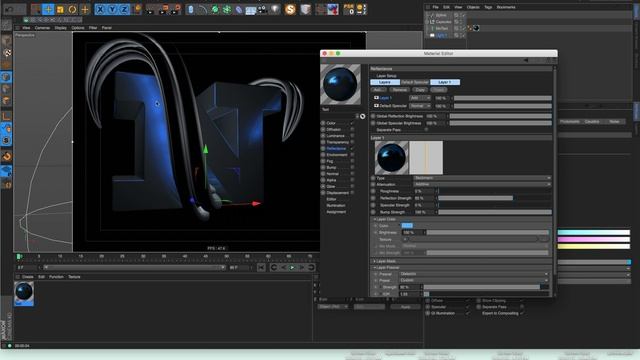 Cinema 4D Tutorial - Using Splines as a Light Source смотреть онлайн