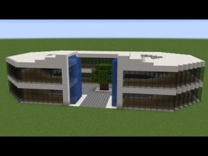 Майнкрафт - Как построить футуристический дом. Minecraft