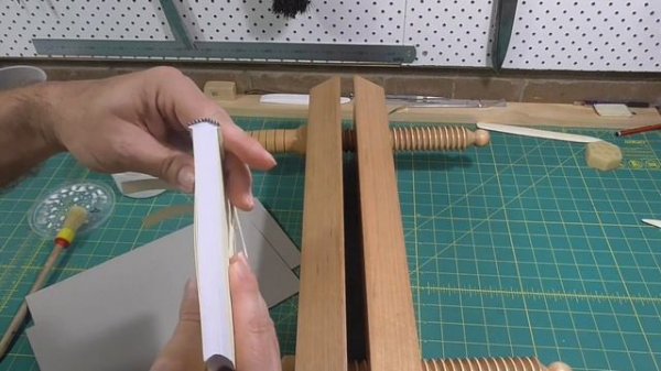 Case Bound Book 4 Rounding Backing Lining // Adventures in Bookbinding