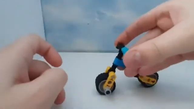 Как сделать Фингер bmx и перилу из Лего. смотреть онлайн