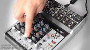 Микшерный пульт BEHRINGER Q802USB XENYX (Best Entry Level Mixer)