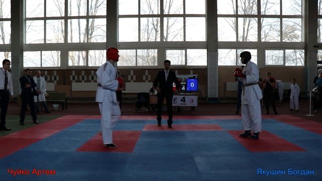 Чуйко - Якушин. Ірікумі го. Чемпіонат Черкаської області з годзю-рю карате 2020 смотреть онлайн