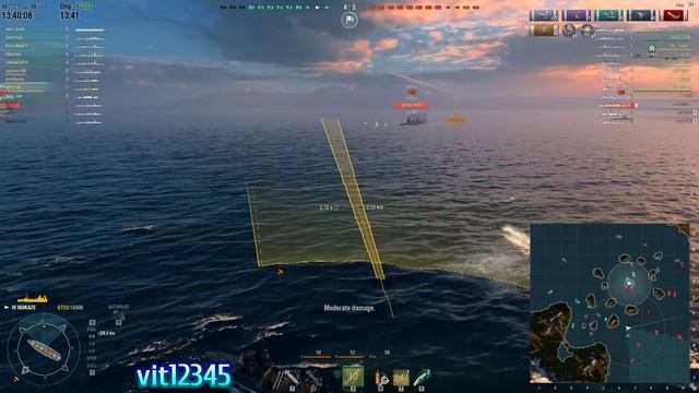 [FINISHED] World of Warships - Monday Rules #17- Tier 6 Battleship Damage Challenge смотреть онлайн
