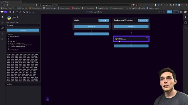 Run Asynchronous Tasks in your WayScript Workflows смотреть онлайн