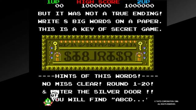 Arcade Archives BUBBLE BOBBLE_20171118205254 смотреть онлайн