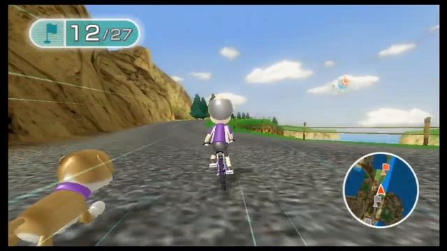 Wii Fit Plus - Cycling - Island View Course (4 Stars)