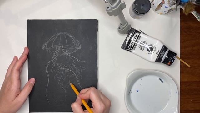Drawing "Jellyfish" смотреть онлайн