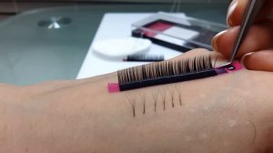 Делаем 3d пучки для объемного наращивания.