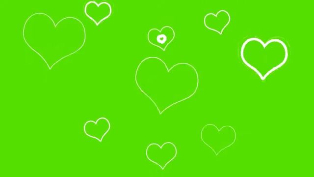 Футаж "сердечки" смотреть онлайн