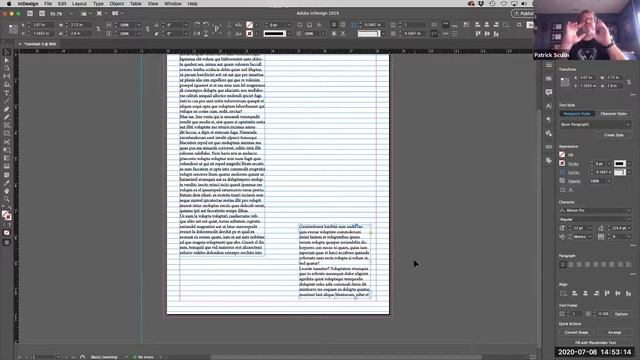 Basic Page Setup and Using Grids and Guides in Adobe InDesign смотреть онлайн