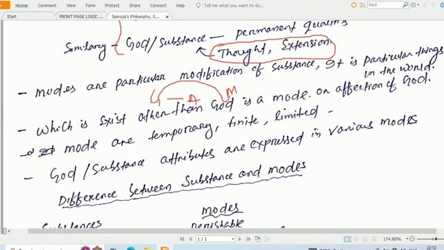 Spinoza's Philosophy, Spinoza's Doctrine of Modes and Attributes, SSB PGT Philosophy смотреть онлайн