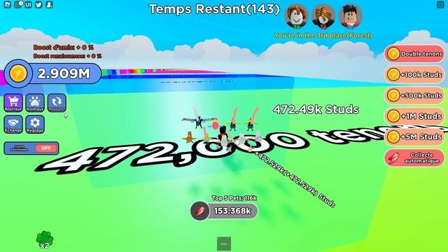 CE DRAGON ME FAIT VOLER À 1,000,000 MÈTRES DANS ROBLOX ! (Flappy Bird Race) смотреть онлайн