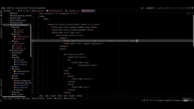 How to Configure Visibility of Buttons Based on User Groups and States in Odoo смотреть онлайн