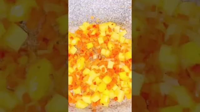 Сливочный суп с красной рыбкой