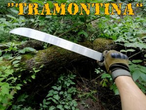 Tramontina 45см - бюджетное мачете .Выживание. Промо №4