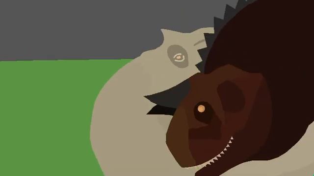 Carnotaurus vs. Allosaurus Animation - Stick Nodes смотреть онлайн