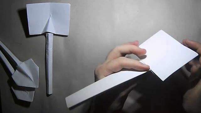 Оригами совковая лопата своими руками из бумаги а4… смотреть онлайн