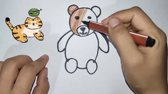 How to draw a teddy bear | Как нарисовать МИШКУ Супер Легко за 10 секунд | Ayiq rasmini chizish смотреть онлайн