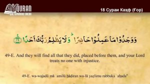 сураи кахф тарчимаи бо забони точики