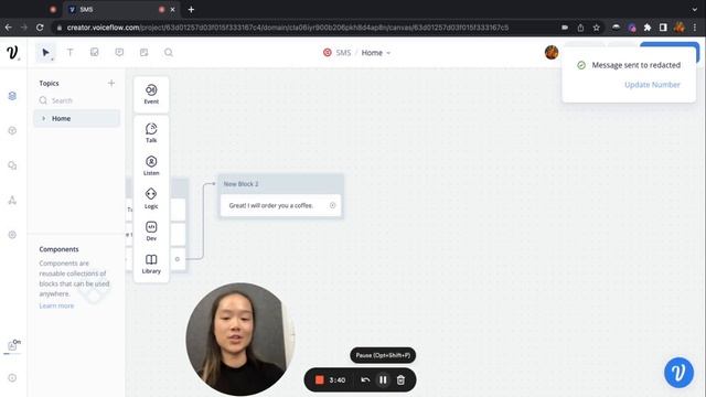 How to Create SMS Assistants on Voiceflow смотреть онлайн